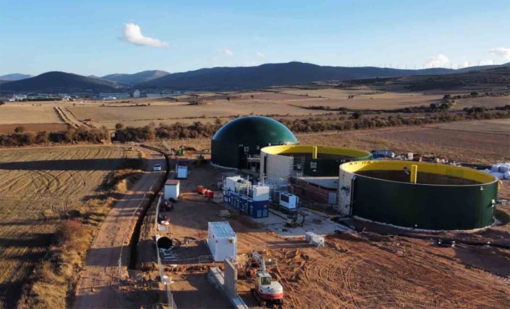 Comienza la inyección de biometano procedente de Ólvega en la red de gas natural