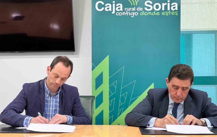 Caja Rural rubrica su apoyo al Baloncesto Soria