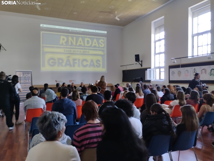 Inauguración de las 23 Jornadas Gráficas de Soria.