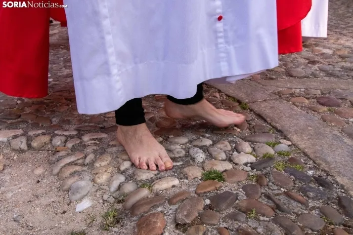 Una imagen de la procesión de este Lunes Santo. /Viksar Fotografía