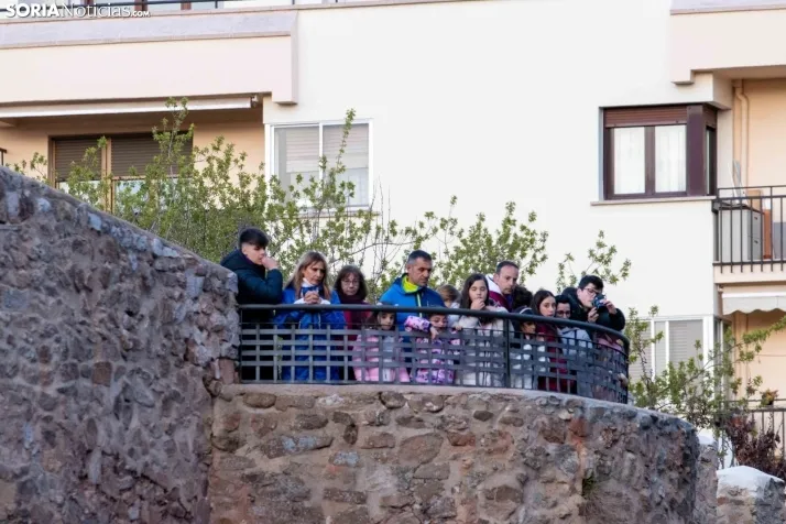 Una imagen de la procesión de este Lunes Santo. /Viksar Fotografía