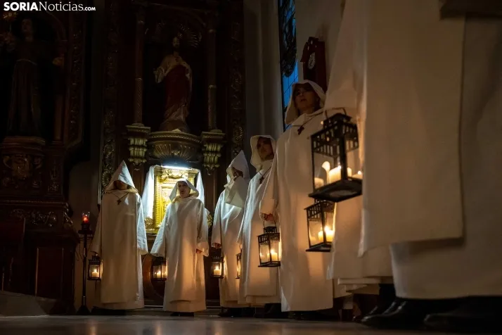 GALER&Iacute;A | Soria se ilumina con la procesi&oacute;n 'V&iacute;speras de luz'