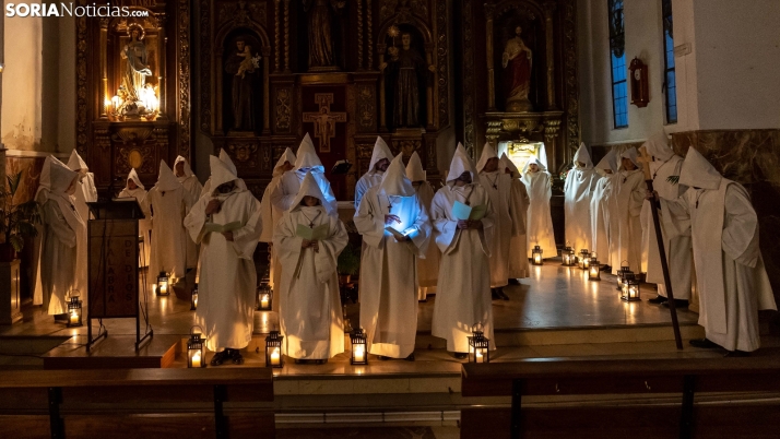 GALERÍA | Soria se ilumina con la procesión Vísperas de luz