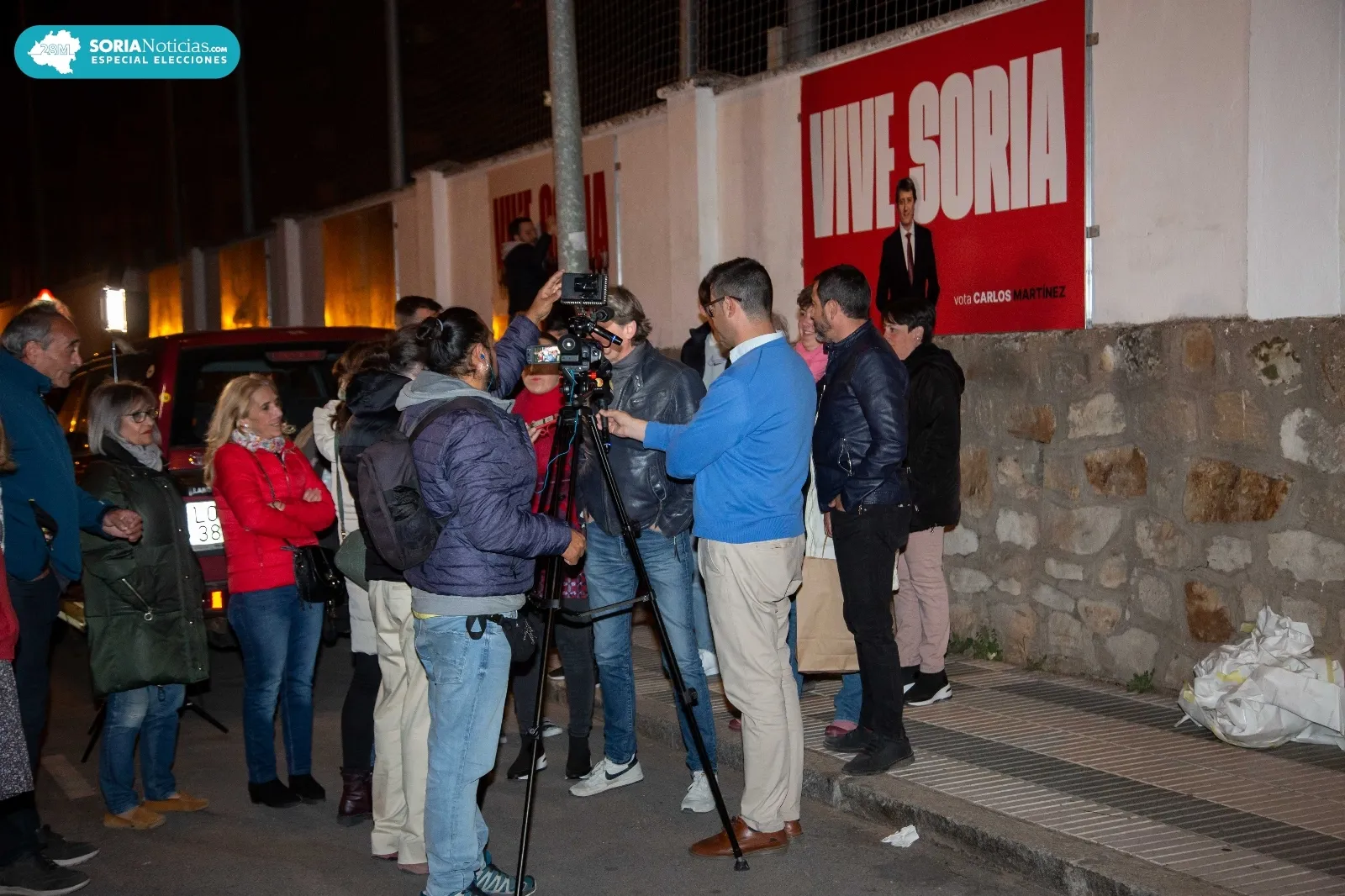 dar la bienvenida a la campaña en Soria / María Ferrer