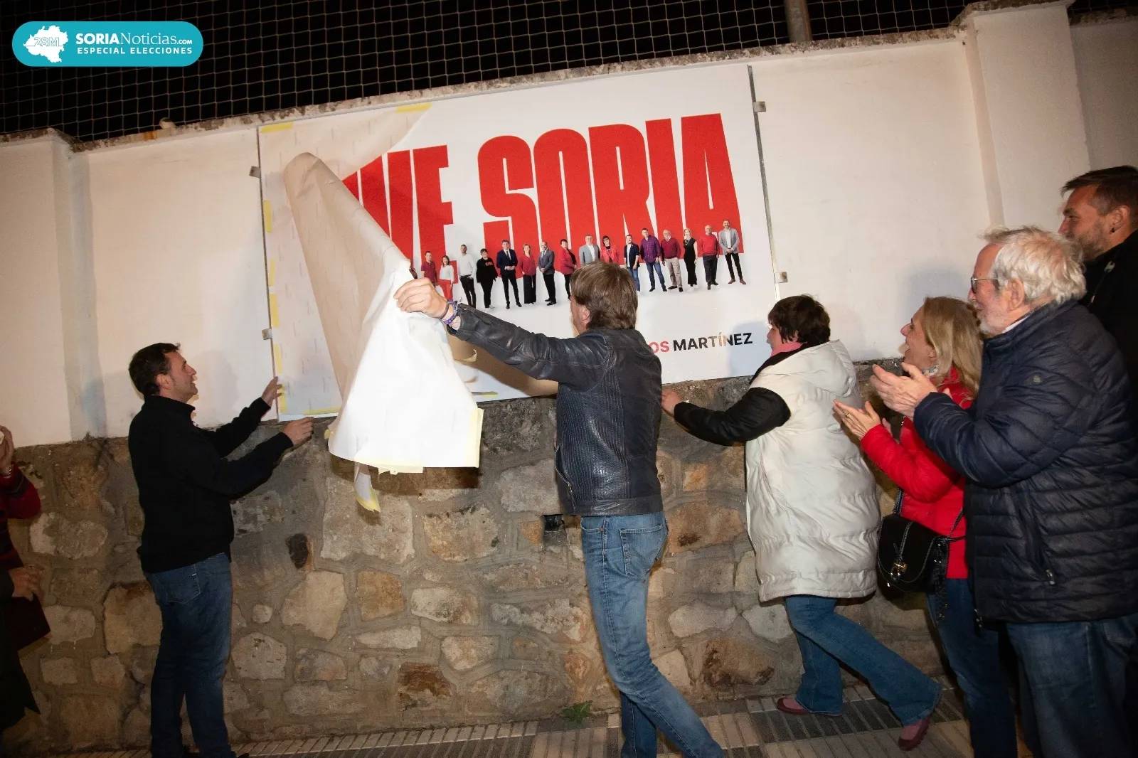 dar la bienvenida a la campaña en Soria / María Ferrer