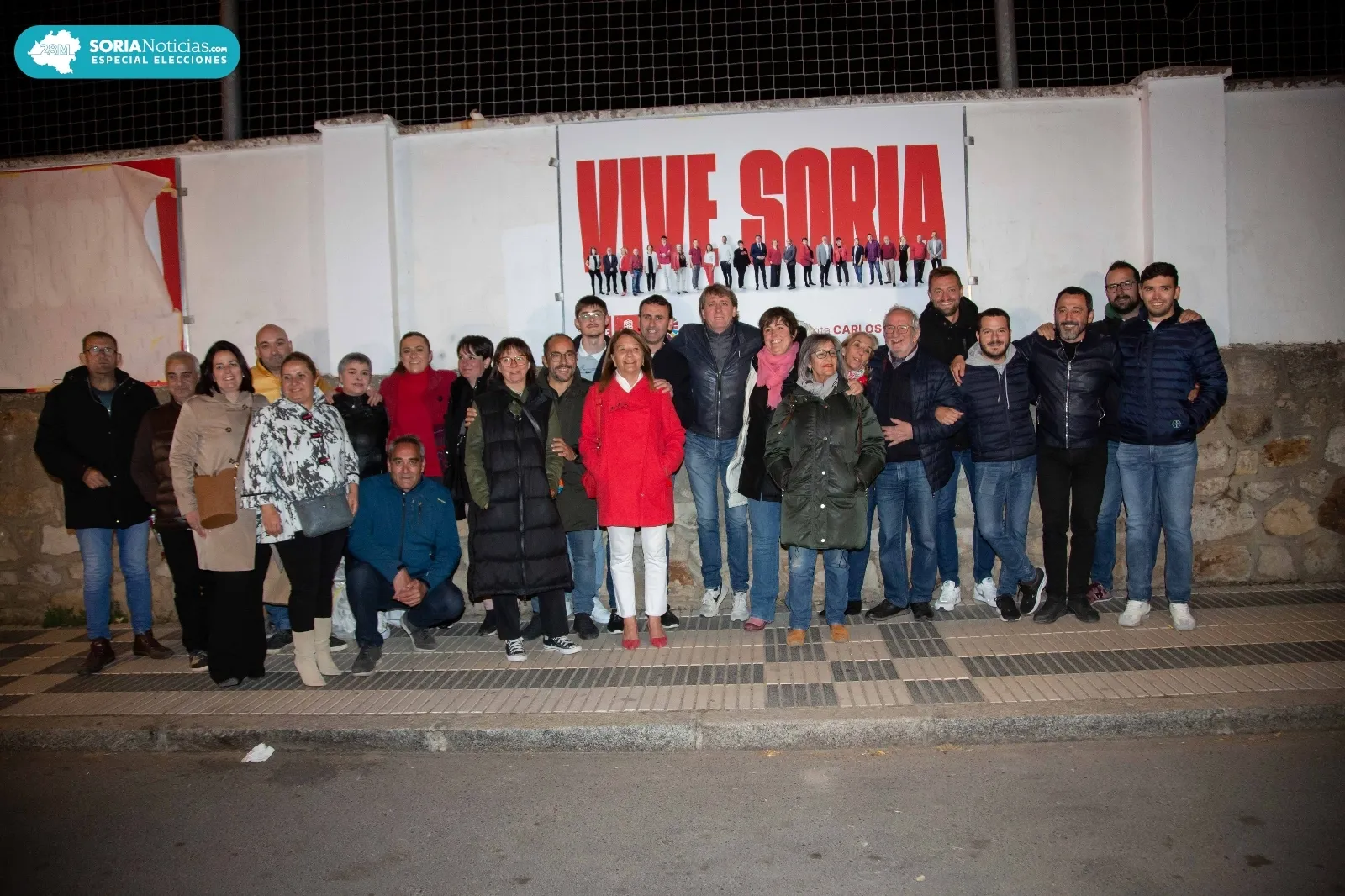 dar la bienvenida a la campaña en Soria / María Ferrer