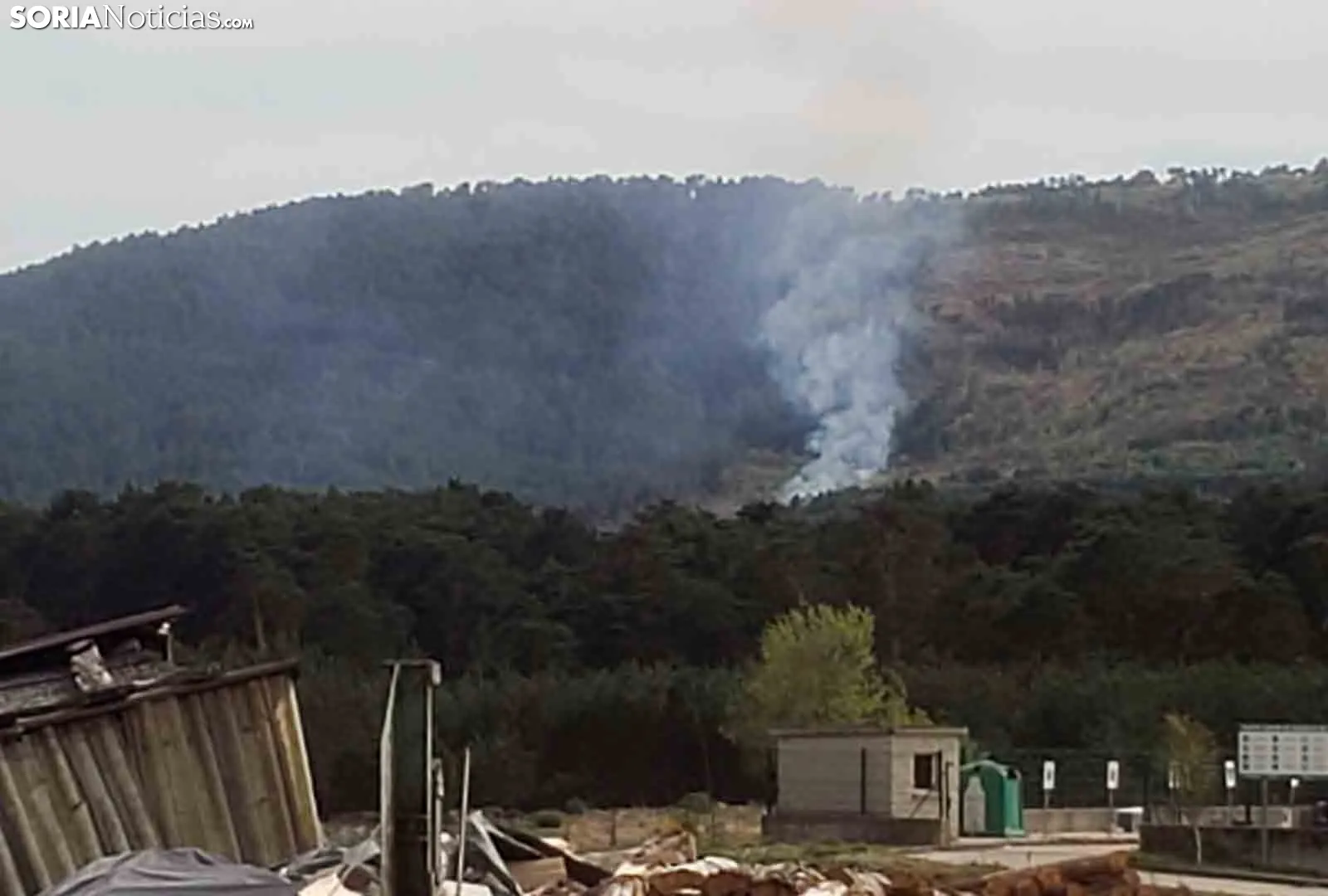 Una imagen del incendio. /SN