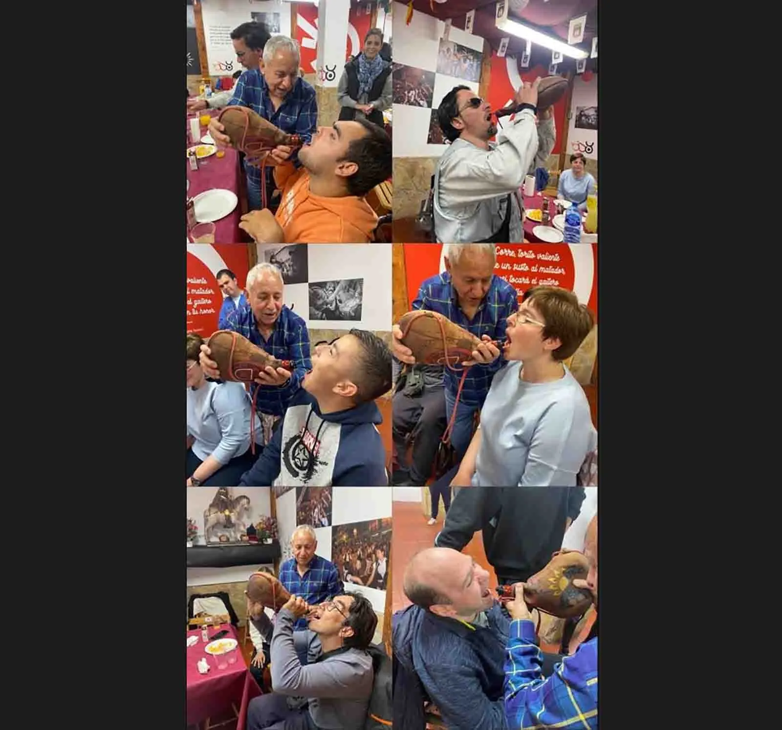Imágenes de la visita de ASPACE a Santiago.