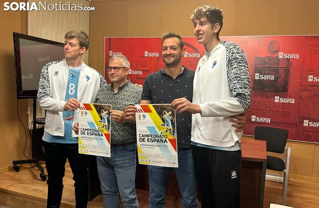 Foto 2 - Soria volver&aacute; a ser capital nacional del voleibol con el Campeonato de Espa&ntilde;a Junior: 24 equipos en liza, jugadores de Superliga y un sue&ntilde;o