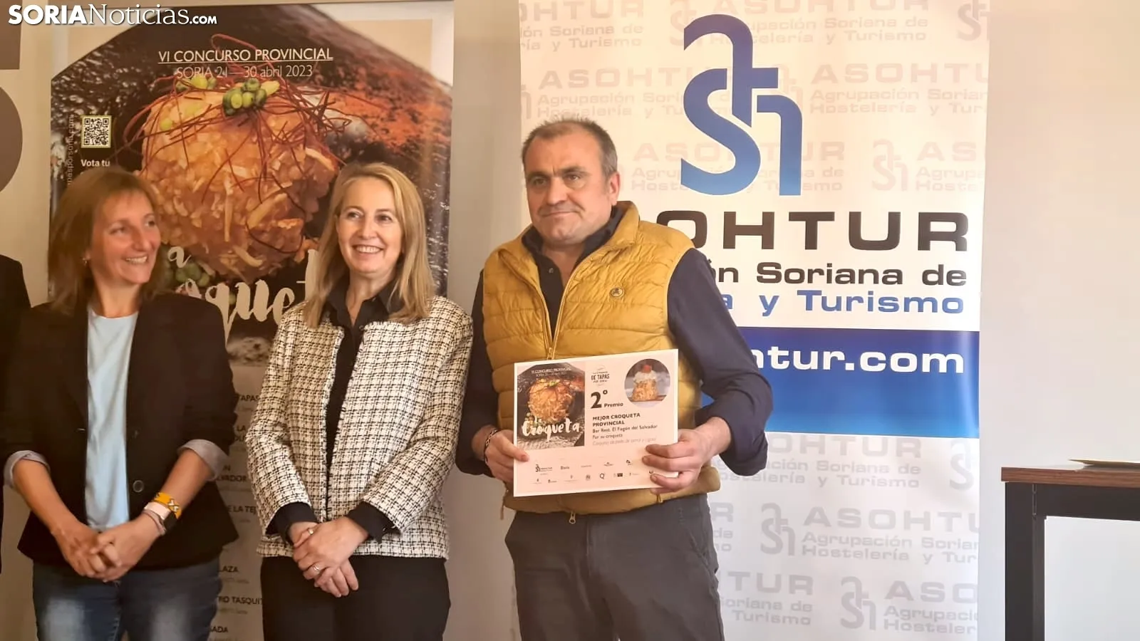 Entrega de premios del VI Concurso provincial de la Croqueta. /SN