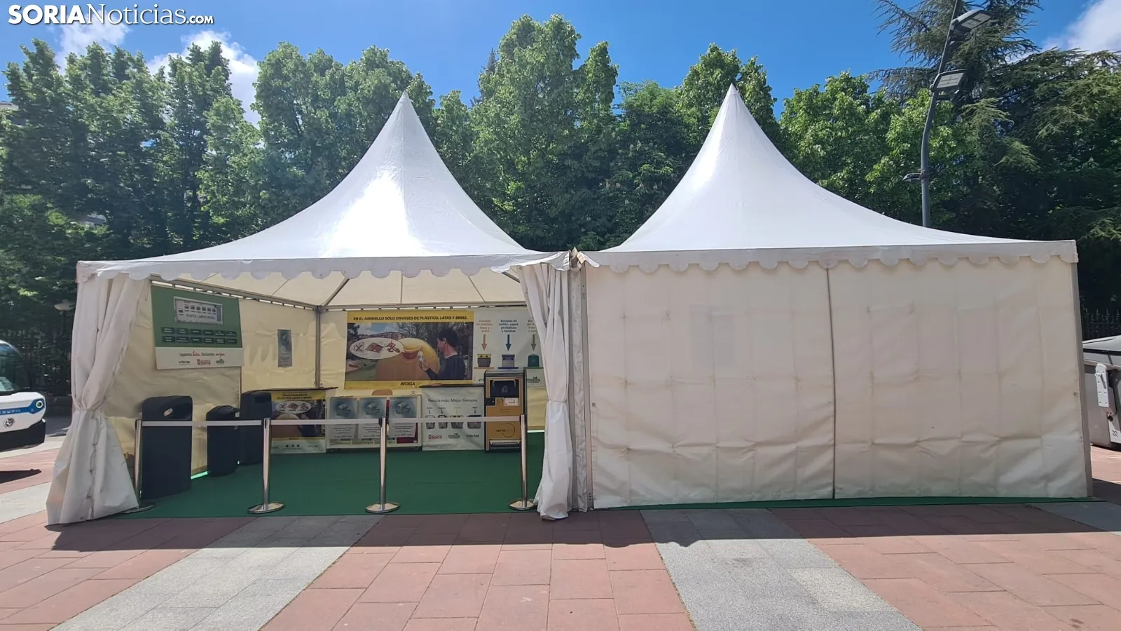 Día del reciclaje y novedades en la recogida de residuos en Soria. /SN