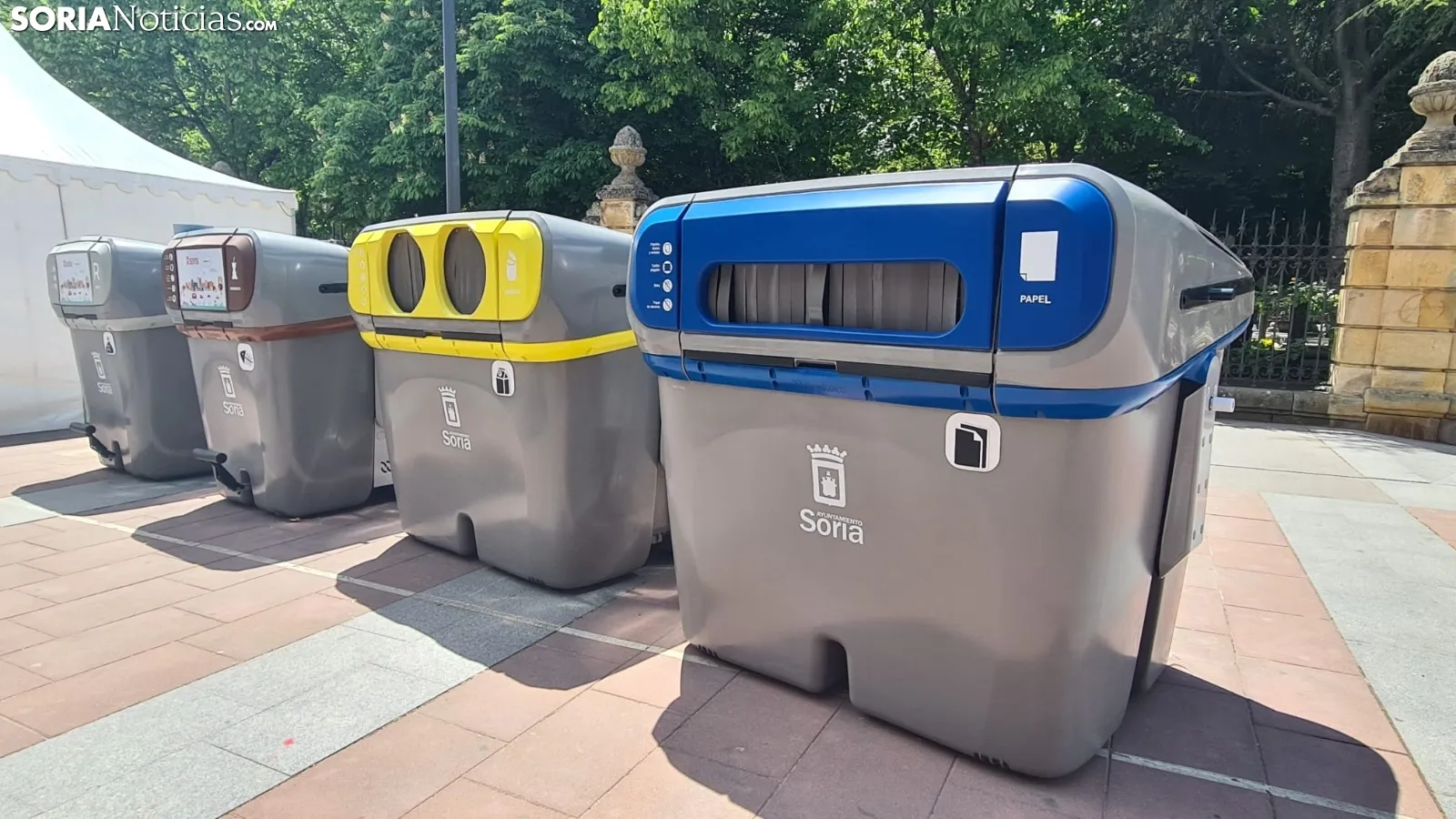 Día del reciclaje y novedades en la recogida de residuos en Soria. /SN