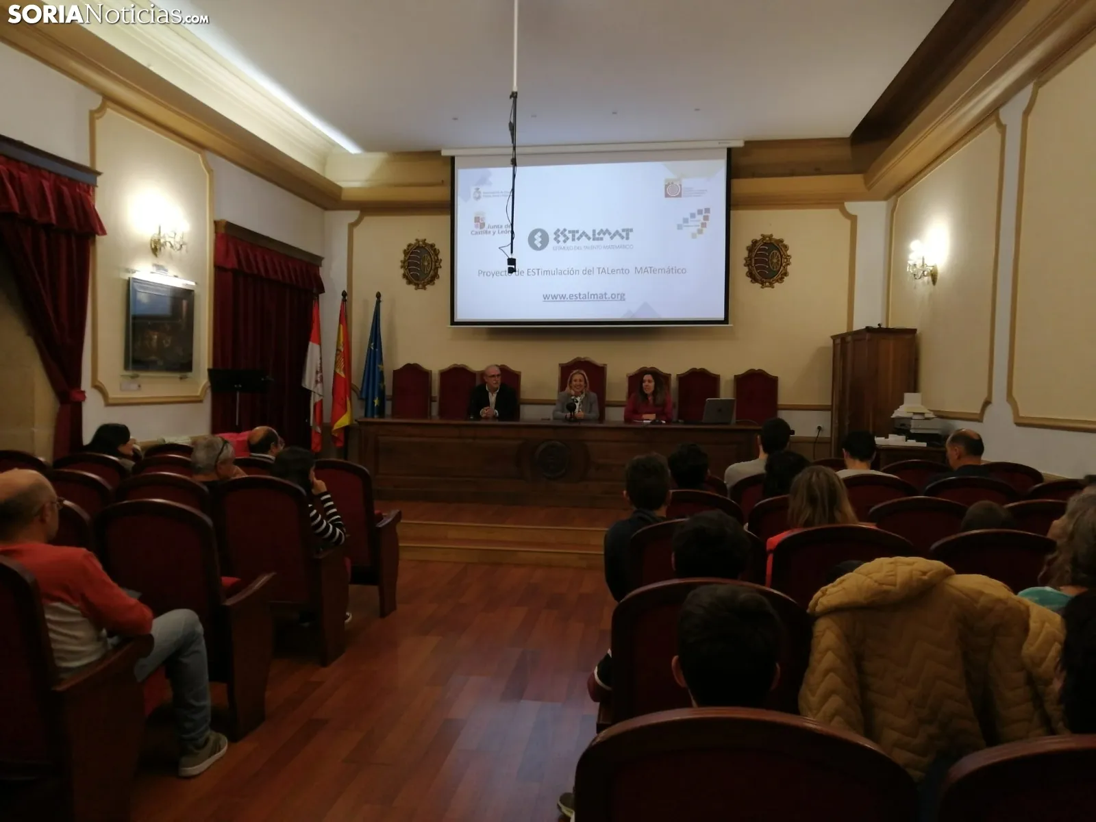Foto 2 - El proyecto 'Estalmat' reconoce el talento de siete j&oacute;venes promesas sorianas de las matem&aacute;ticas