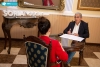 José Peñalba durante su entrevista para el especial elecciones de Soria Noticias. /María Ferrer