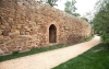 Un tramo de la muralla de Soria junto al Duero. /SN