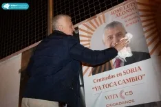 dar la bienvenida a la campaña en Soria / María Ferrer