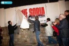 dar la bienvenida a la campaña en Soria / María Ferrer