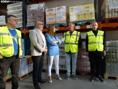 Foto 5 - El Banco de Alimentos de Soria recibe 33.000 kilos de alimentos, pero sin gota de leche