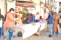 Una imagen de los preparativos de este peculiar mercado. /SN 