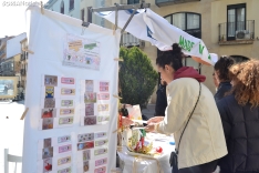 Una imagen de los preparativos de este peculiar mercado. /SN 