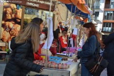 Una imagen de los preparativos de este peculiar mercado. /SN 