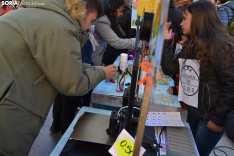 Una imagen de los preparativos y el desarrollo de este peculiar mercado. /SN 