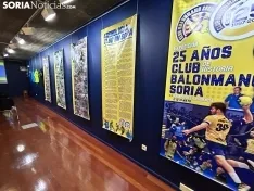 Foto 16 - FOTOS | Lluelles y Heras presentan el 25&ordm; aniversario del BM Soria con la mente puesta en la Fase de Ascenso