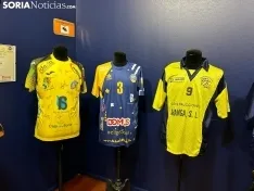 Foto 14 - FOTOS | Lluelles y Heras presentan el 25&ordm; aniversario del BM Soria con la mente puesta en la Fase de Ascenso