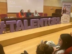 Una imagen de la clausura esta tarde, /Jta.