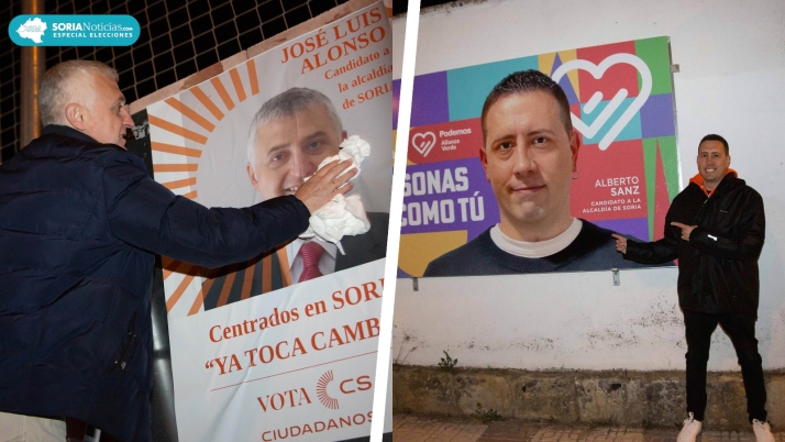 dar la bienvenida a la campaña en Soria / María Ferrer