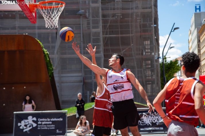 El 3x3 Street Basket Tour regresa a Soria: 300 jugadores, 5 pistas o el acceso al Máster Final