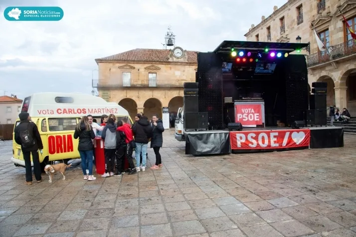 Fin de campaña 28M en Soria