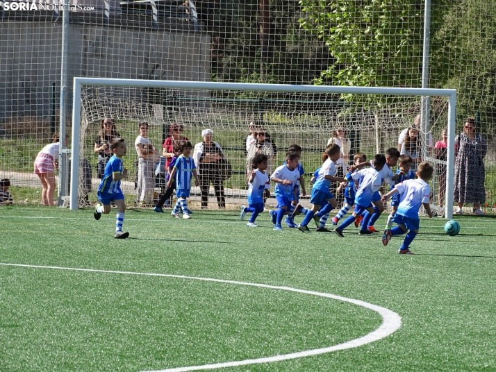 GALER&Iacute;A | Los m&aacute;s peque&ntilde;os meten gol en el I Torneo de F&uacute;tbol Debutante de Camaret