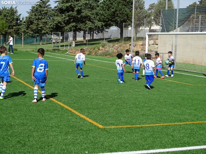 GALER&Iacute;A | Los m&aacute;s peque&ntilde;os meten gol en el I Torneo de F&uacute;tbol Debutante de Camaret