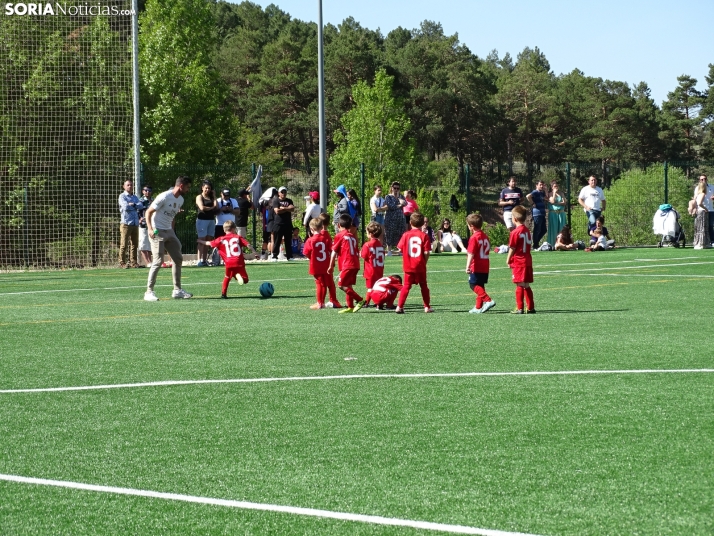 GALER&Iacute;A | Los m&aacute;s peque&ntilde;os meten gol en el I Torneo de F&uacute;tbol Debutante de Camaret