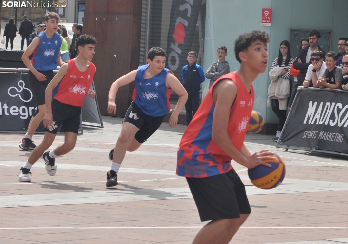 Basket 3x3 en Mariano Granados