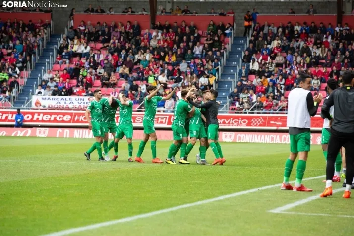 El Numancia desciende a 2RFEF
