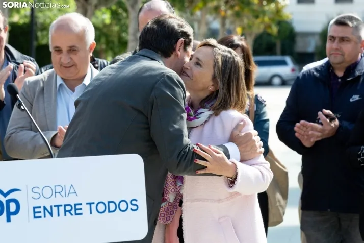 Visita de Mañueco a Ólvega
