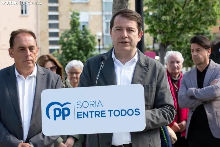 Visita de Mañueco a Ólvega