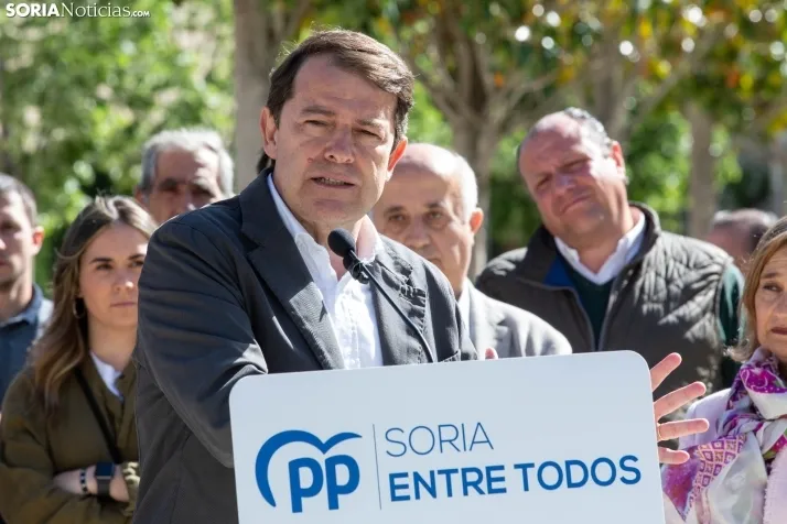 Visita de Mañueco a Ólvega