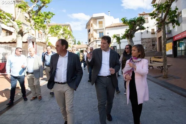 Visita de Mañueco a Ólvega