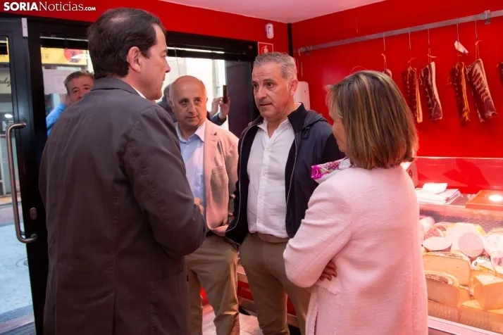 Visita de Mañueco a Ólvega