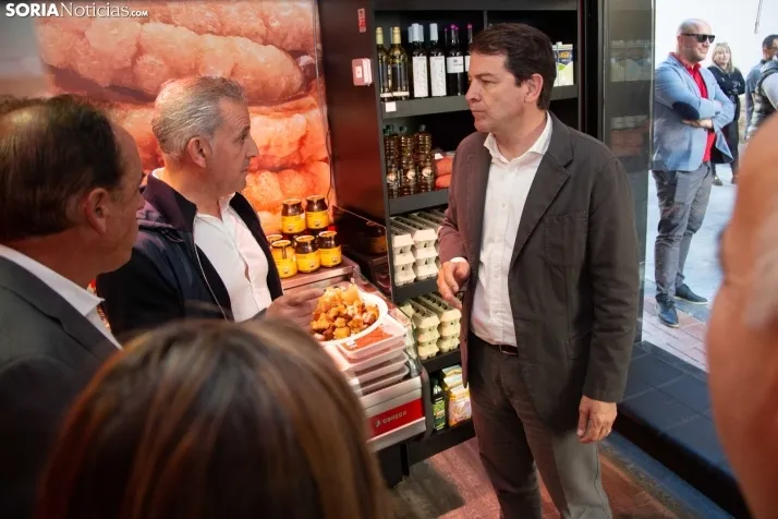 Visita de Mañueco a Ólvega