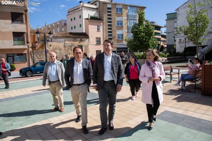 Visita de Mañueco a Ólvega