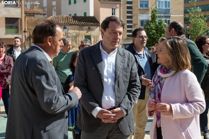 Visita de Mañueco a Ólvega