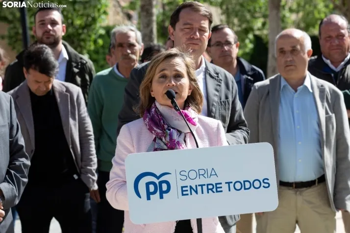 Visita de Mañueco a Ólvega