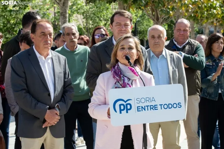 Visita de Mañueco a Ólvega