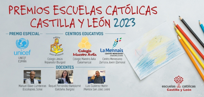 Manuel Olave, galardonado con el Premio Docente 2023 que otorga Escuelas Católicas Castilla y León 