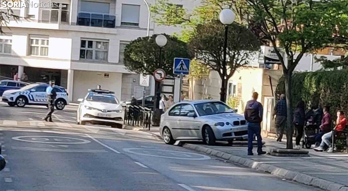 Siniestro de circulación en el paseo de San Andrés