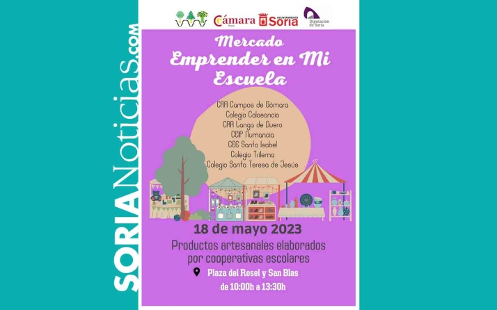 Este jueves, 7 centros educativos celebran el mercadillo ‘Emprender en mi escuela’